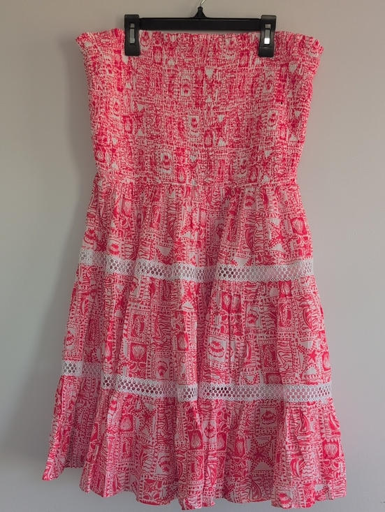 Lilly Pulitzer Dresses & Skirts - NWT Lilly Pulitzer Kelvina Strapless Smocked Dress